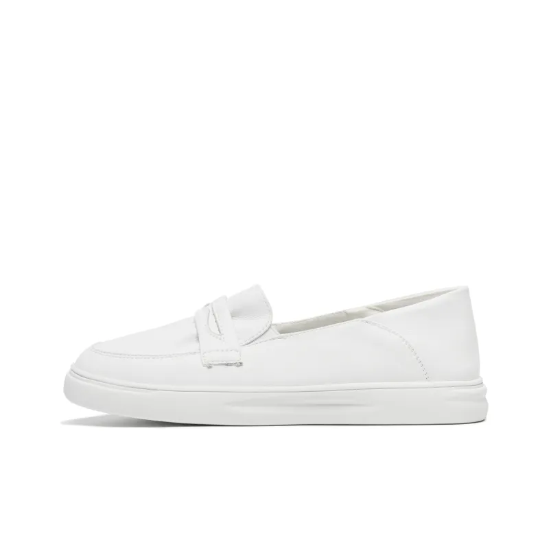 Help Loafers Women's Low Top White-0