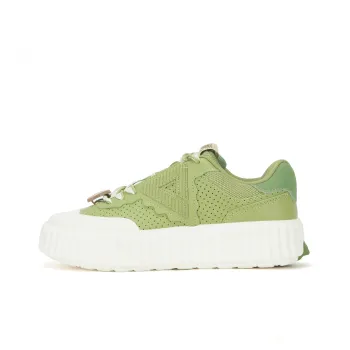 PEAK Anti Slip And Wear Resistant Height Increasing Low Top Skateboard Shoes Women's Avocado Green
