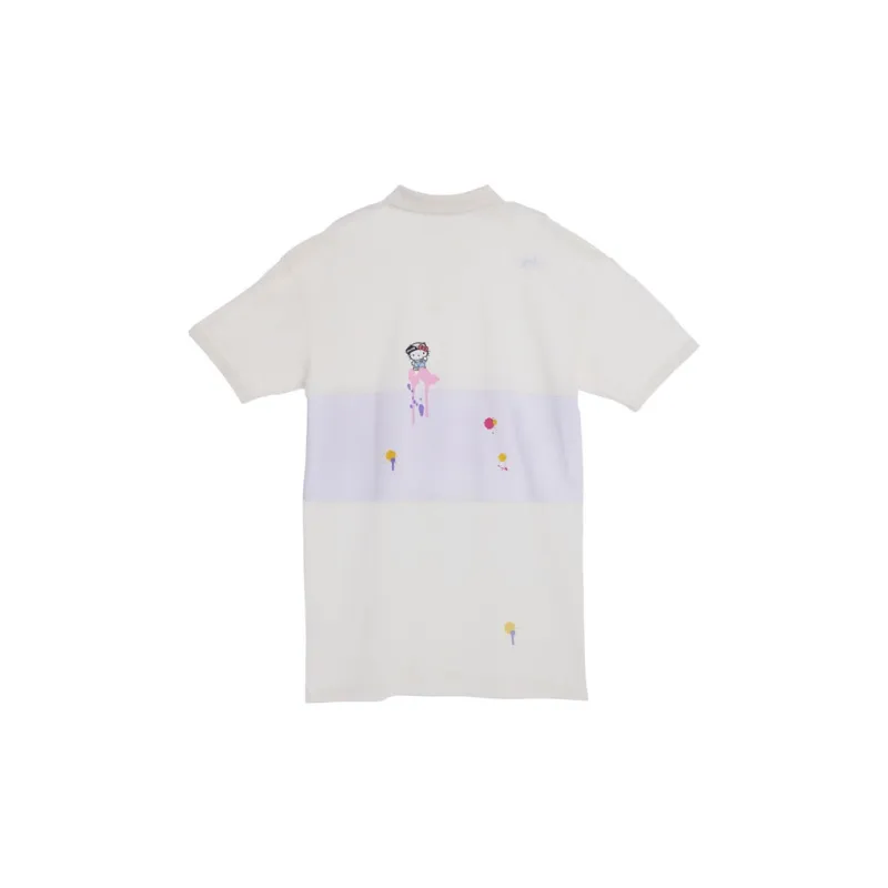 New Era Straight Fit Fitted Long Print Short Sleeved White T Shirt Unisex-1