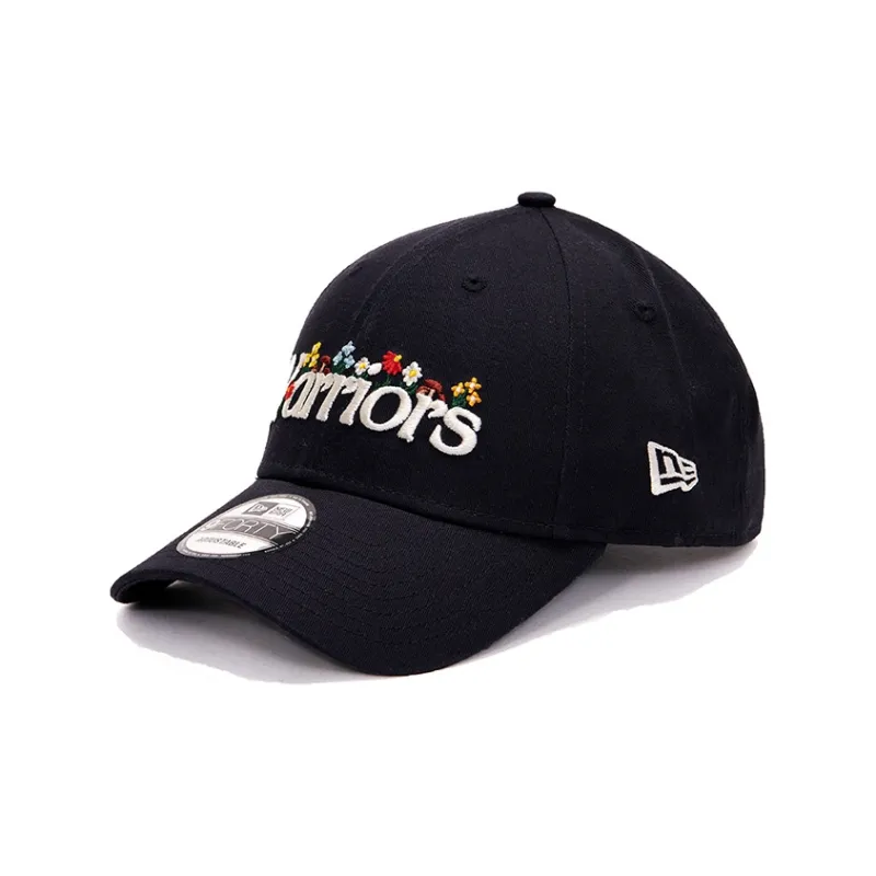 New Era Cotton Baseball Caps Unisex Deep Navy Blue-0