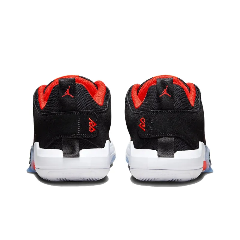 Air Jordan Westbrook One Take 5 'Black Habanero Red'-4