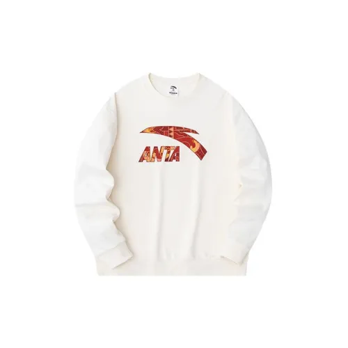 ANTA Life Collection Sweatshirts Unisex White Duck Down