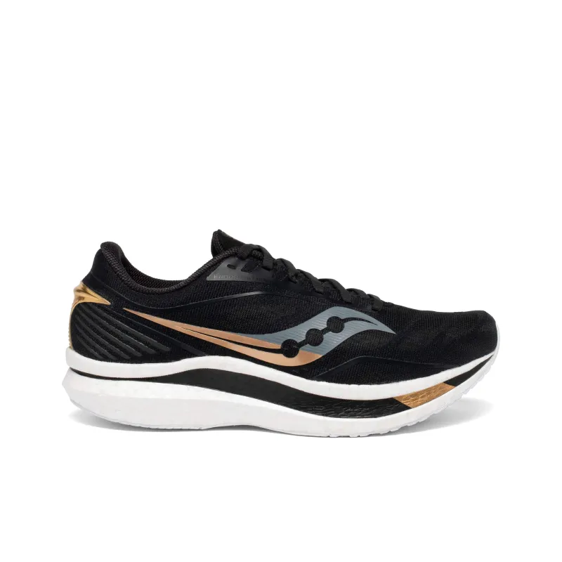 Saucony Endorphin Speed 1 Non slip Lightweight Low Top Running Shoes Men's Black Gold-1