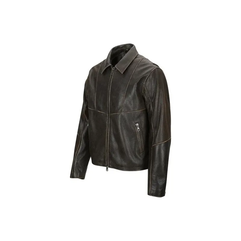 ANDERSSON BELL Leather Jacket Women's Brown-1