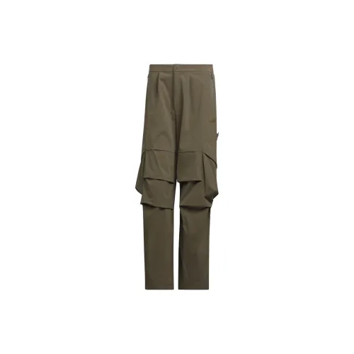 Adidas Knitted Sweatpants Men Tree Branch Brown