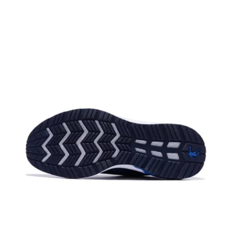 QIAODAN Anti Slip Wear Resistant Low Top Running Shoes Men's Teal-5