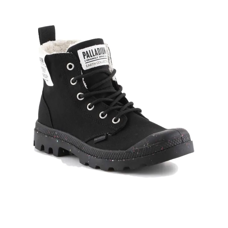 Palladium Pampa Earth Martin Boot Unisex Black-2