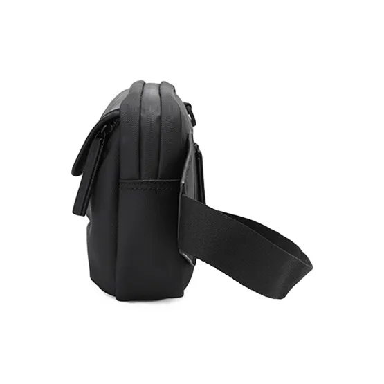 PIERRE CARDIN Fabric Shoulder Bag Tubas Men's Black-4