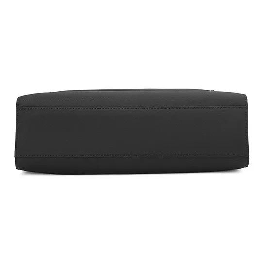 PIERRE CARDIN Ballistic Nylon Commute Versatile Men's Shoulder Bag Handbag Unisex Black-4