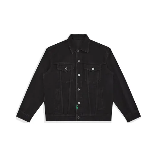 PEACEBIRD MEN Denim Jackets Men Black