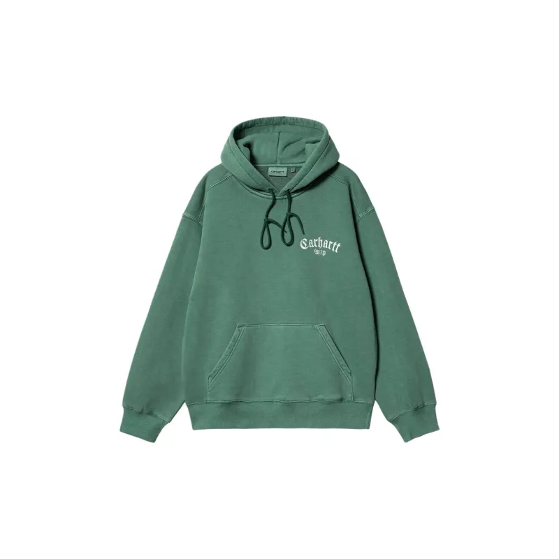 Carhartt WIP Logo Embroidered Drawstring Hoodie-1