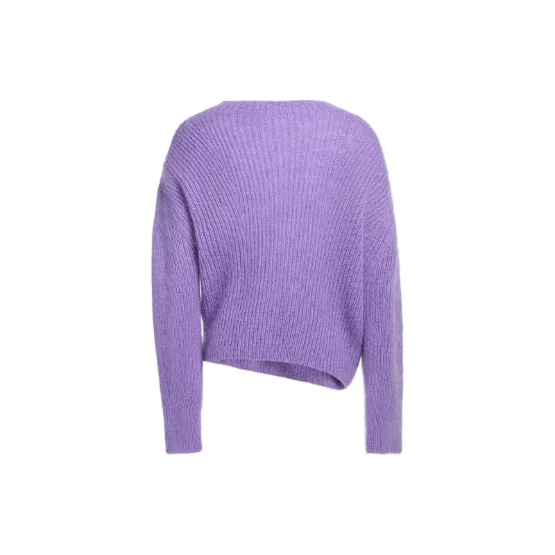 Ochirly Sweaters Women's Purple-1