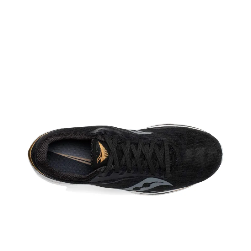 Saucony Endorphin Speed 1 Non slip Lightweight Low Top Running Shoes Men's Black Gold-3
