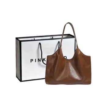 PINK·LAND PU Commuter Bag Shoulder Bag Regular Women's Khaki/Black/Coffee