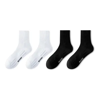 LUOLIAN Mid Calf Socks Men's 4 Pack