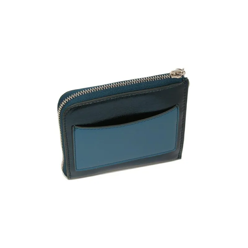 Stella McCartney Recycled Polyester Card Holder, Wallet Women's Dark Green-1