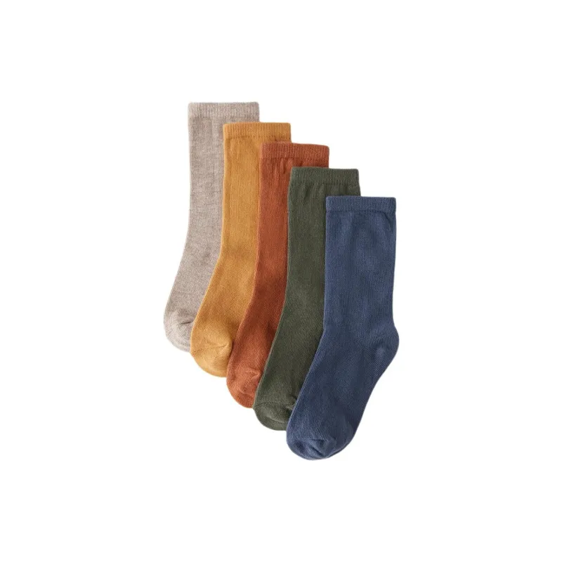 ZARA Mid Calf Socks Baby 5 Pack-1