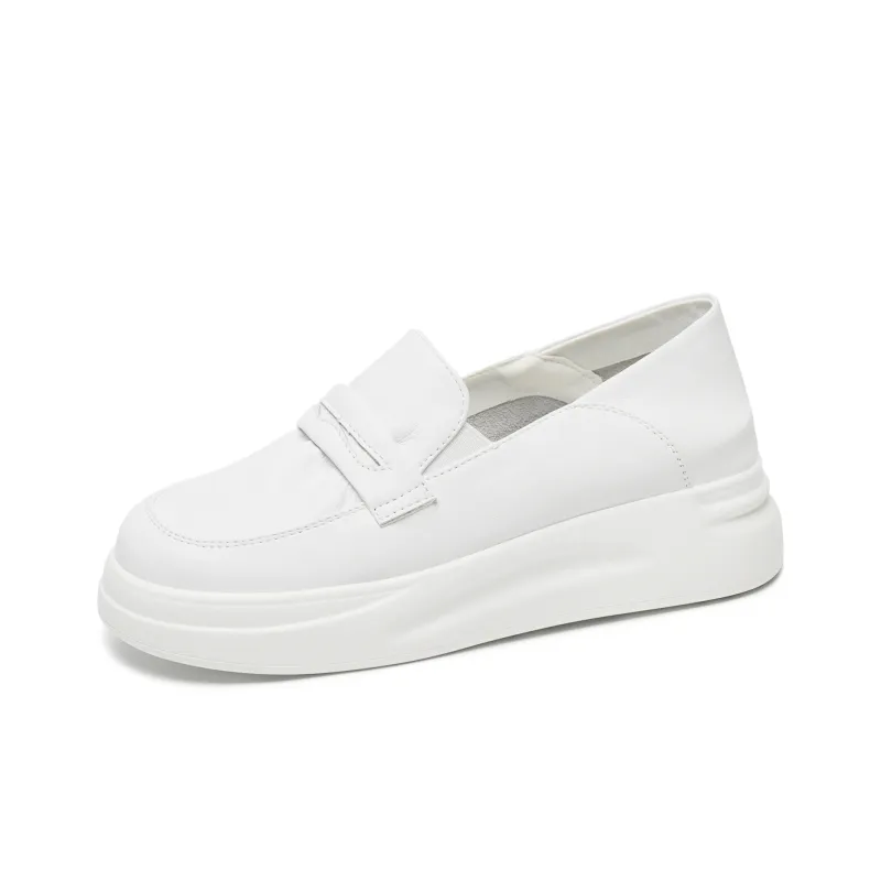 Help Loafers Women's Low Top White-1