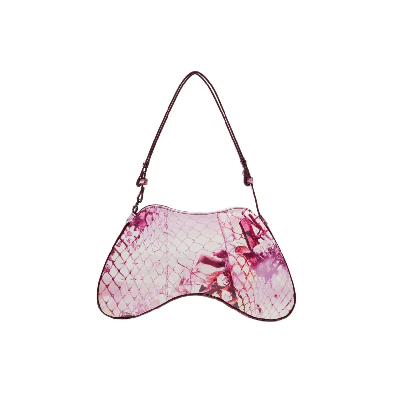 DIESEL Polyurethane Handbag Shoulder Bag Women's Purple-2