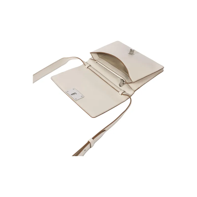 Paul Smith Leather Shoulder Bag Crossbody Bag Women's Ecru-3