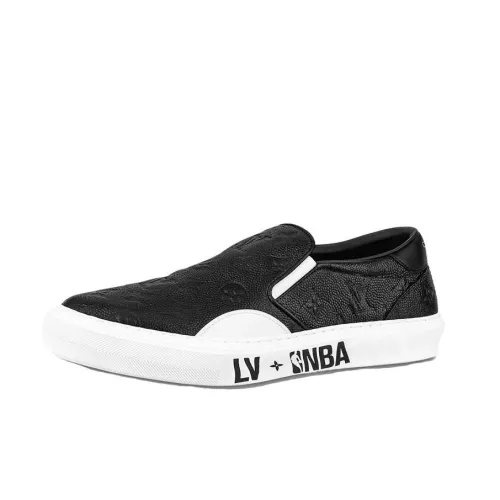 LOUIS VUITTON X NBA Ollie Slip On Black