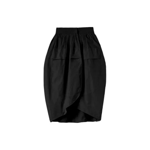 JIL SANDER Wrap-design High-waisted Midi Skirt