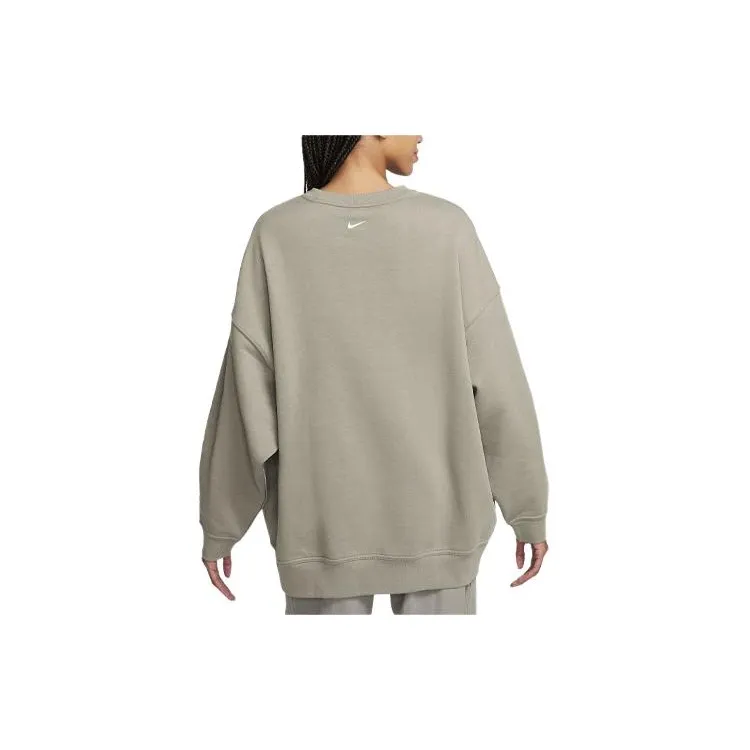 Nike Sportswear Sweatshirt Women's Dark Gray Mud-1