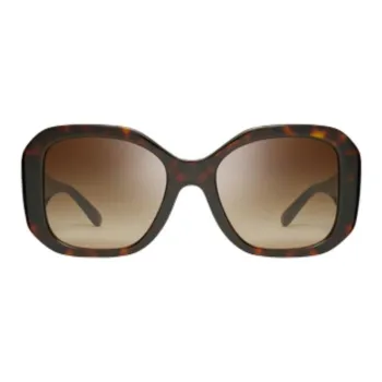 TORY BURCH - Irregular Shape Sunglasses Women's Tortoiseshell/Black