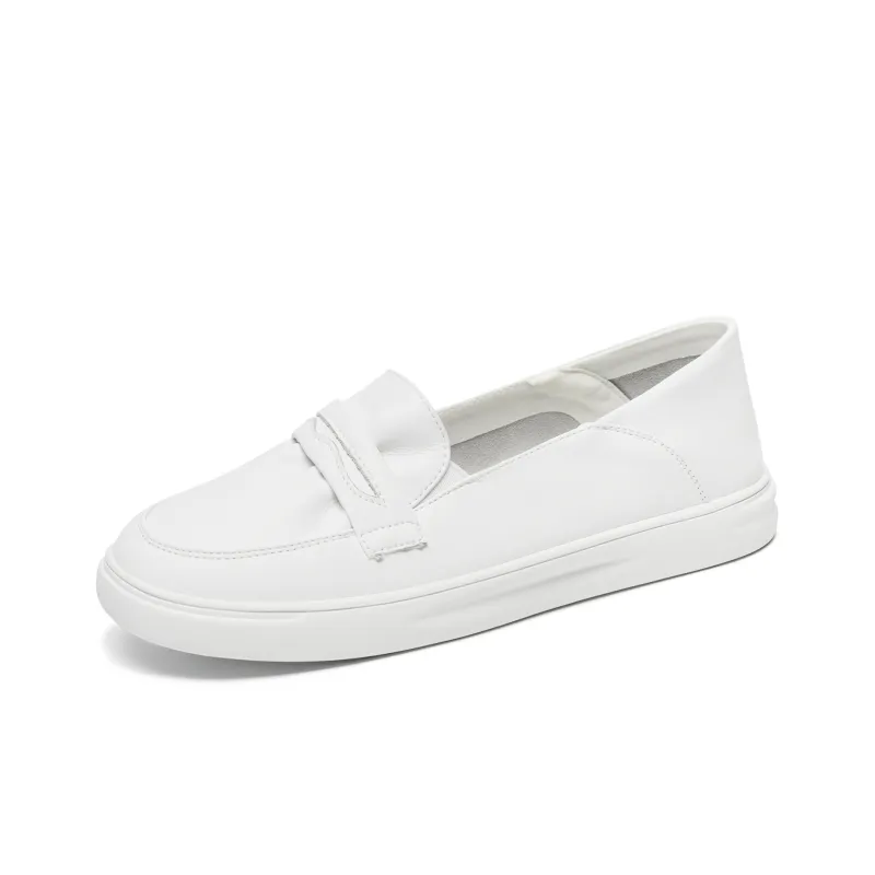 Help Loafers Women's Low Top White-1