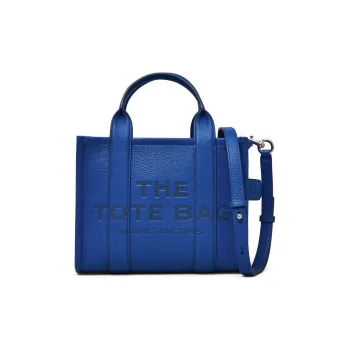 MARC JACOBS Leather Tote Bag, Shopping Bag, Shoulder Bag, Crossbody Bag, Handbag Women's Protea Blue