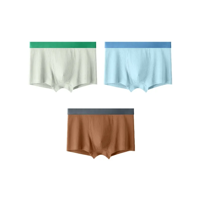 AUGTARLION Underpants Men's 3 Pairs Of Pants-4