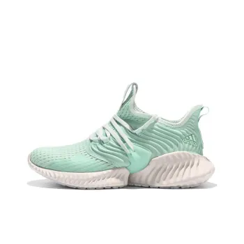 Adidas Alphabounce Instinct Shock Absorbers Low Top Running Shoes Women's Green