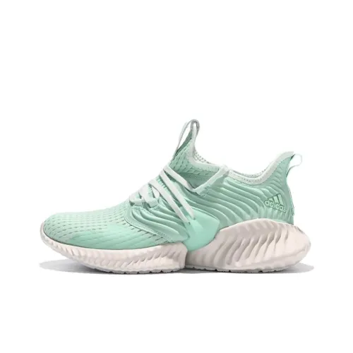 Adidas Alphabounce Instinct Running Shoes Women's Low-Top Green