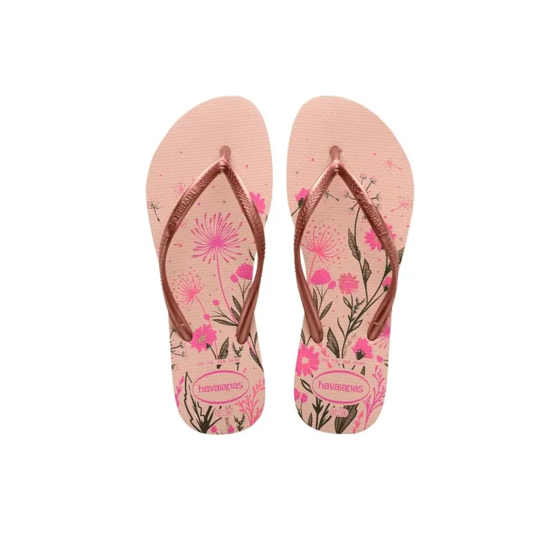 Havaianas Abrasion Resistant Flip Flops Women's Pink-3