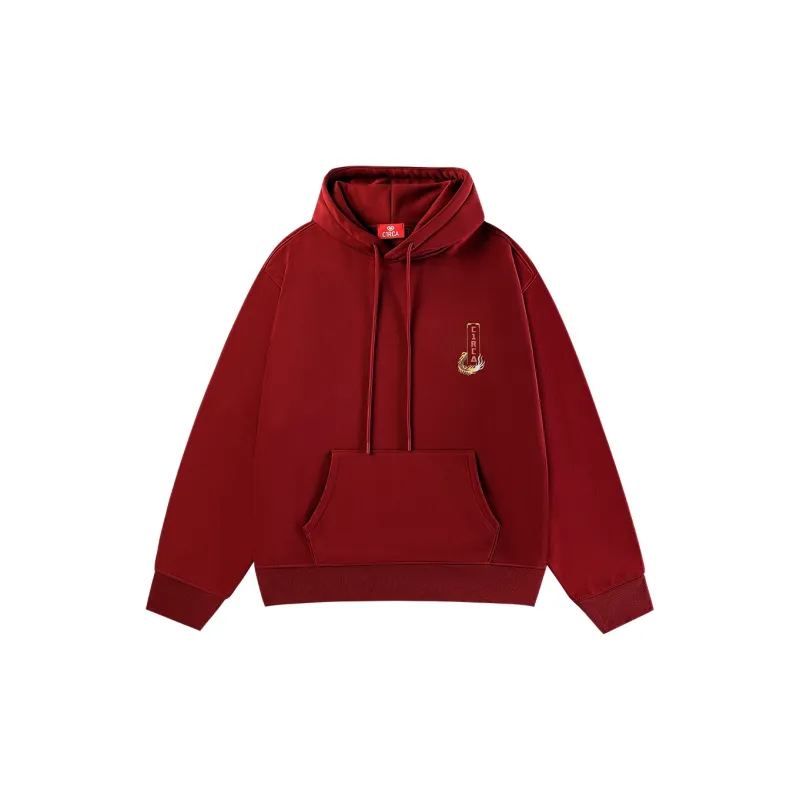 C1RCA Vintage Dragon Totem Dragon Pattern Logo Letter Classic Print Sweatshirt Unisex-16