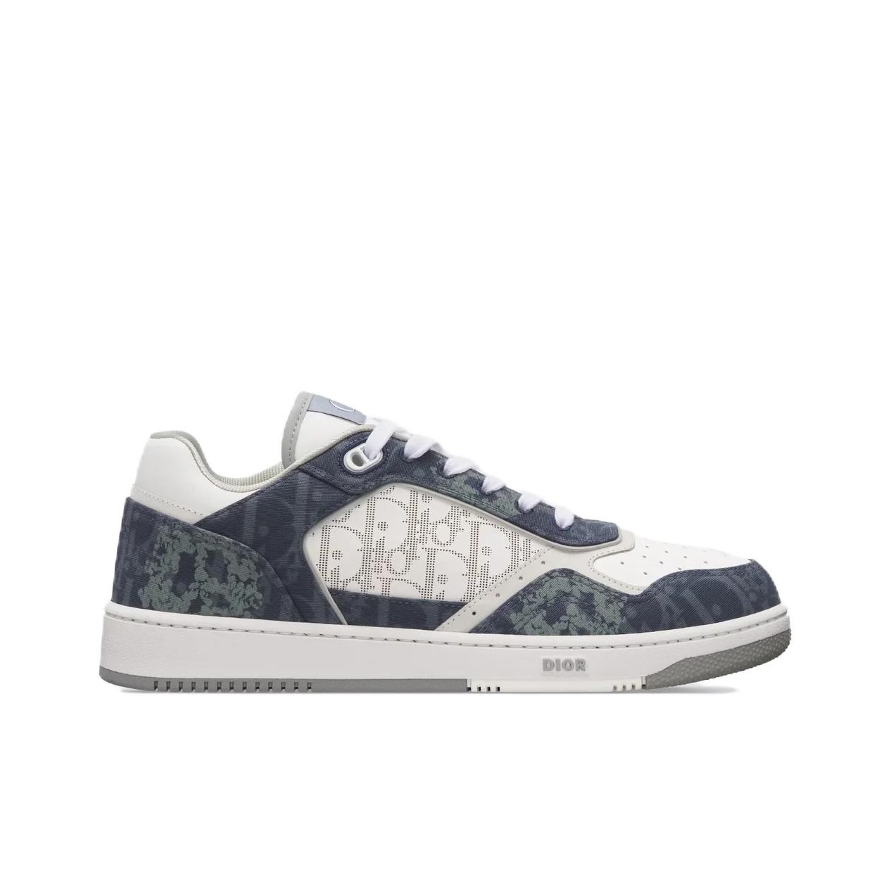 【Dior x Denim Tears】B27 Low Denim Oblique Galaxy Leather DIOR B27 Low Denim Blue White DIOR Tears Oblique Galaxy