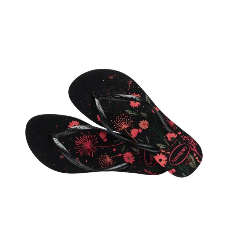Havaianas Quiet Quick Dry Flip Flops Women's Black-2
