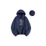 Navy Blue Fleece-Lined