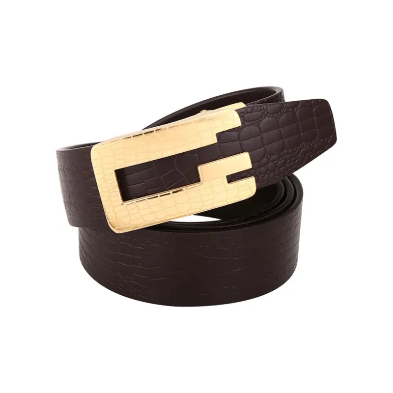 Cows Reign Top Grain Cow Leather Leather Belts Men's Width 3.4cm-5