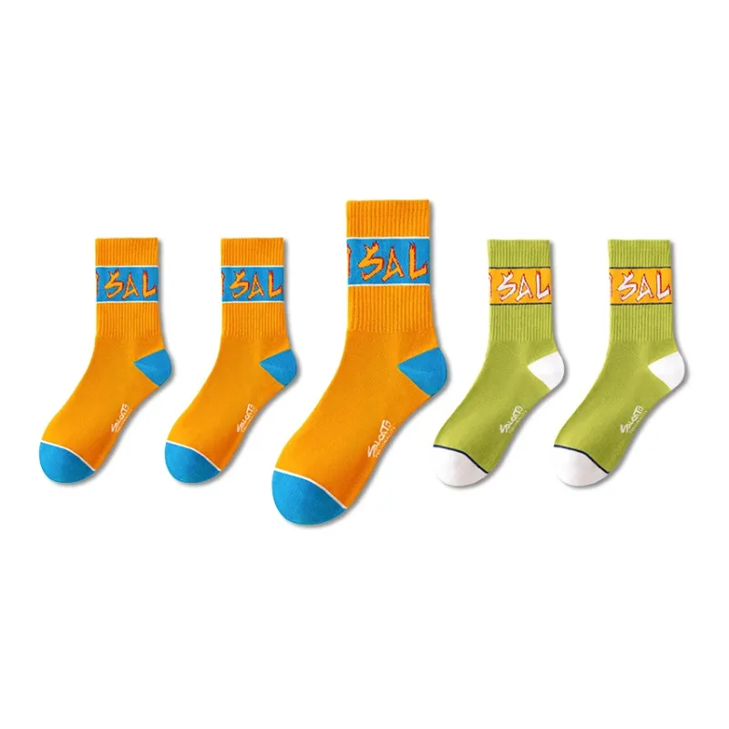 SALOATO Mid Calf Socks Men's 5 Pack-10