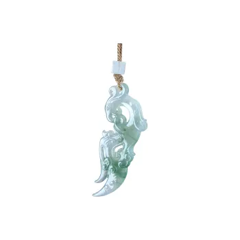 Jade Is Boundless Ice Glutinous Jadeite Pendant Necklace Unisex