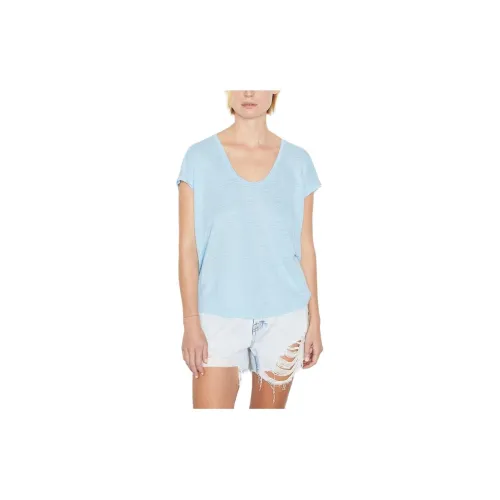 FRAME T-Shirts Women's Dusty Blue