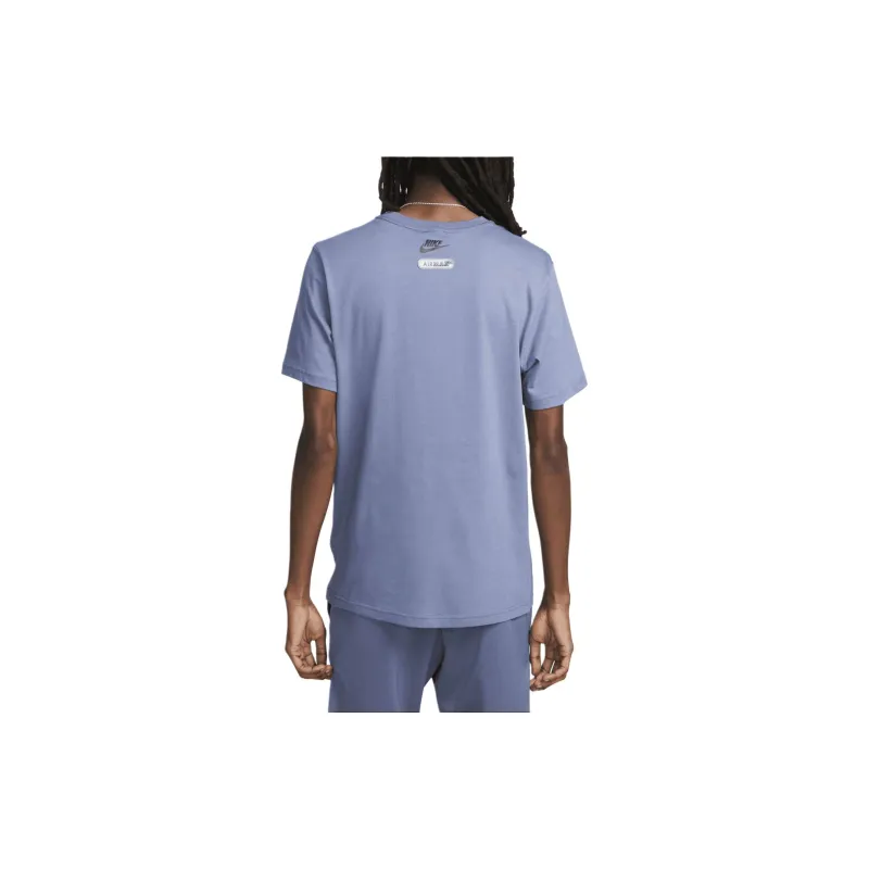 Nike T-Shirts Men Blue Purple-1