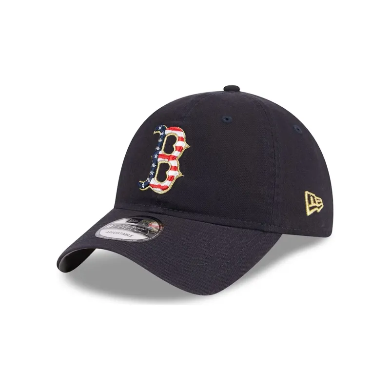 New Era Cotton Baseball Caps Men's Marine Blue-2