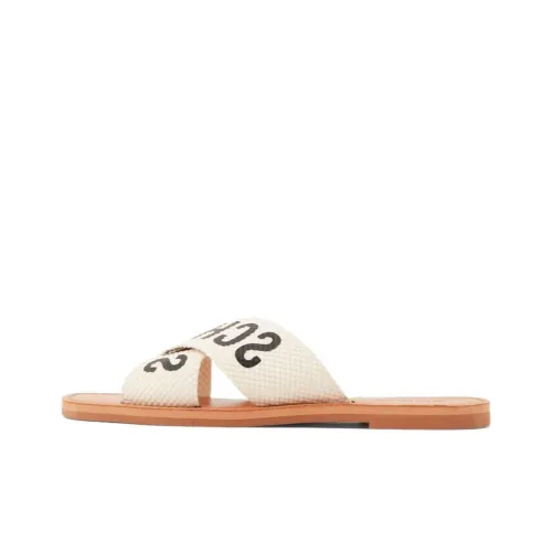 Schutz Logo-print Straps Slides