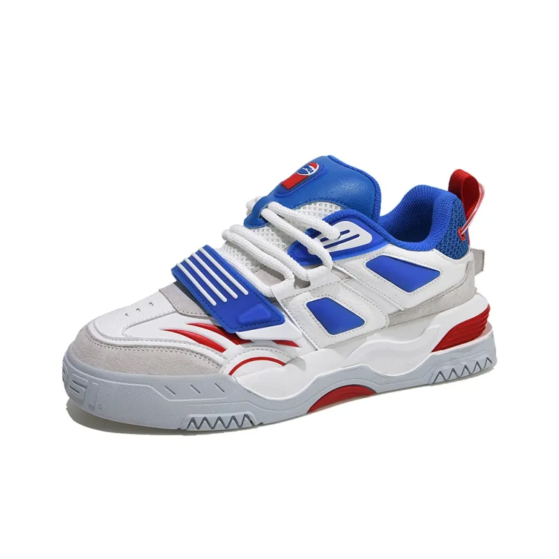 Pepsi Cushioning Wear-Resistant Low-Top Skateboard Shoes Men's-7