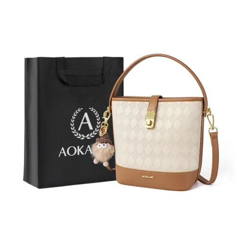 AOKANG Handbags Cream Apricot