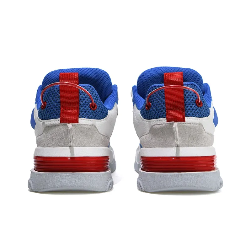 Pepsi Cushioning Wear-Resistant Low-Top Skateboard Shoes Men's-10