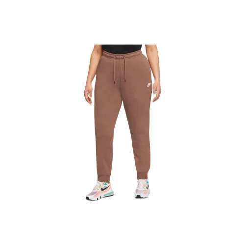 Nike Knitted Sweatpants Women's Light Brown