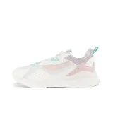 Feather White with Light Peach Pink